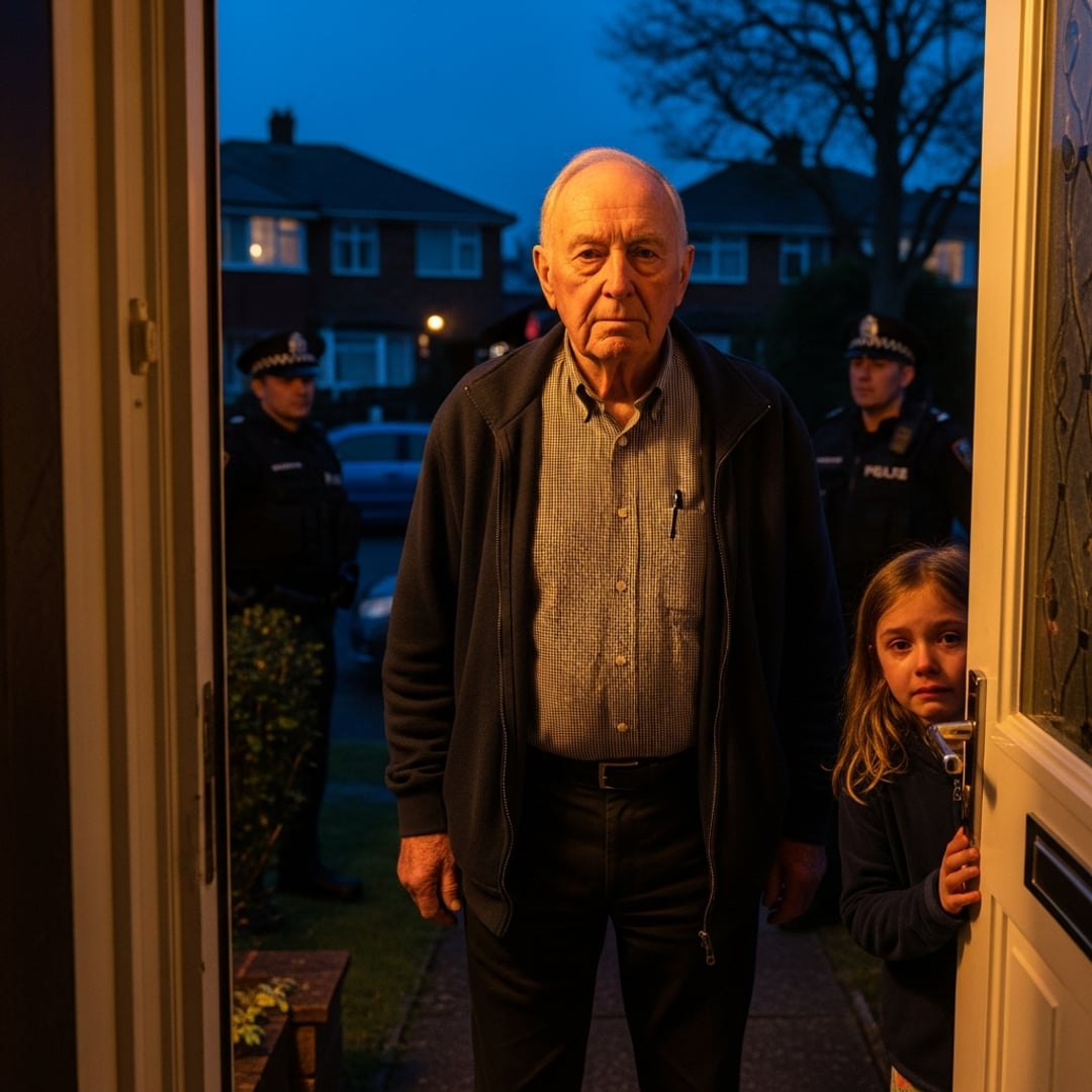 I'm a Retired Marine, and My 7-Year-Old Neighbor Kept Blinking S.O.S. in Morse Code From Her Window Every Night — What I Found When I Finally Went Inside Changed Everything.