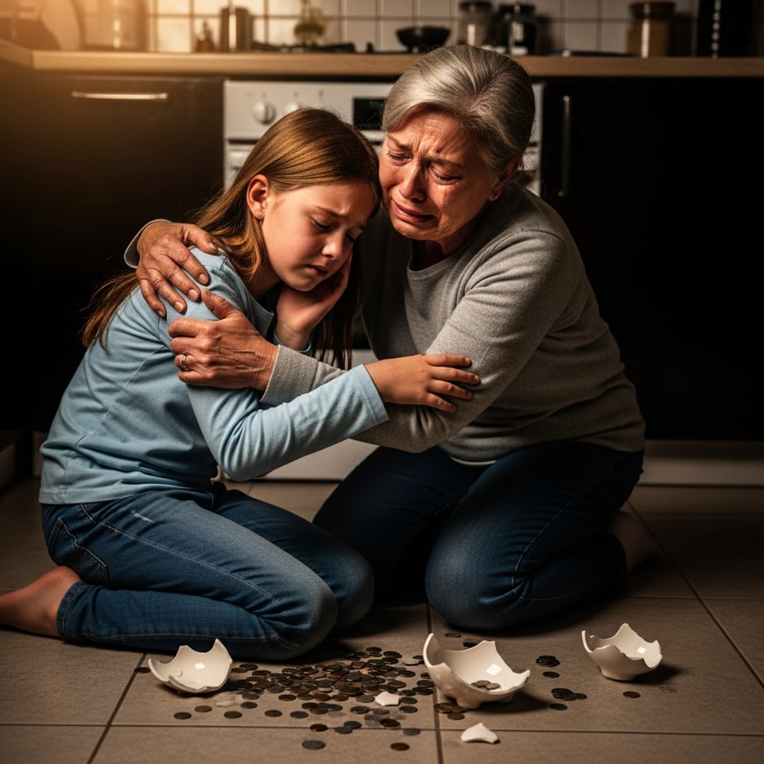 My 7-Year-Old Daughter Broke Her Piggy Bank for Our Neighbor – But What I Learned About the Old Woman (and Our Town) Broke My Heart Into a Million Pieces!
