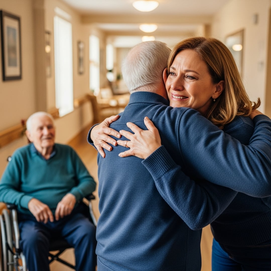 I was washing an elderly man's feet when a voice behind me SCREAMED a name I hadn't heard in 40 years — and what he revealed DESTROYED everything I thought I knew.