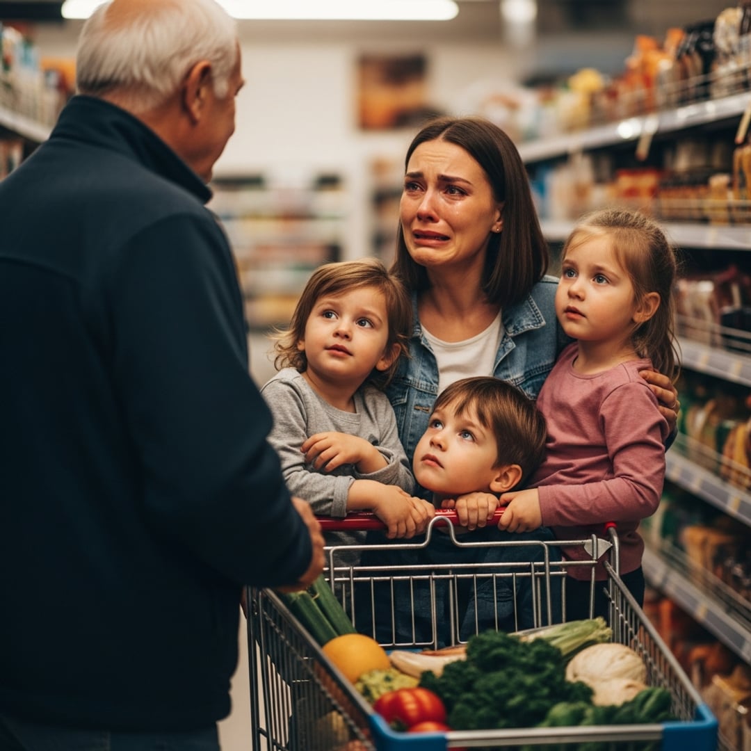 I Was Struggling to Pay for Groceries With $20 When a Stranger STOPPED Me – What He Said Next Changed EVERYTHING!