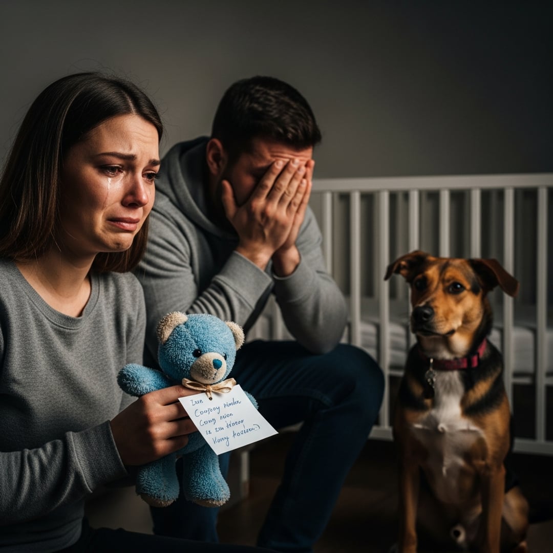 My Dog, Biscuit, Guarded My Newborn's Crib — What He Was Hiding Shattered Everything I Knew About My Husband!