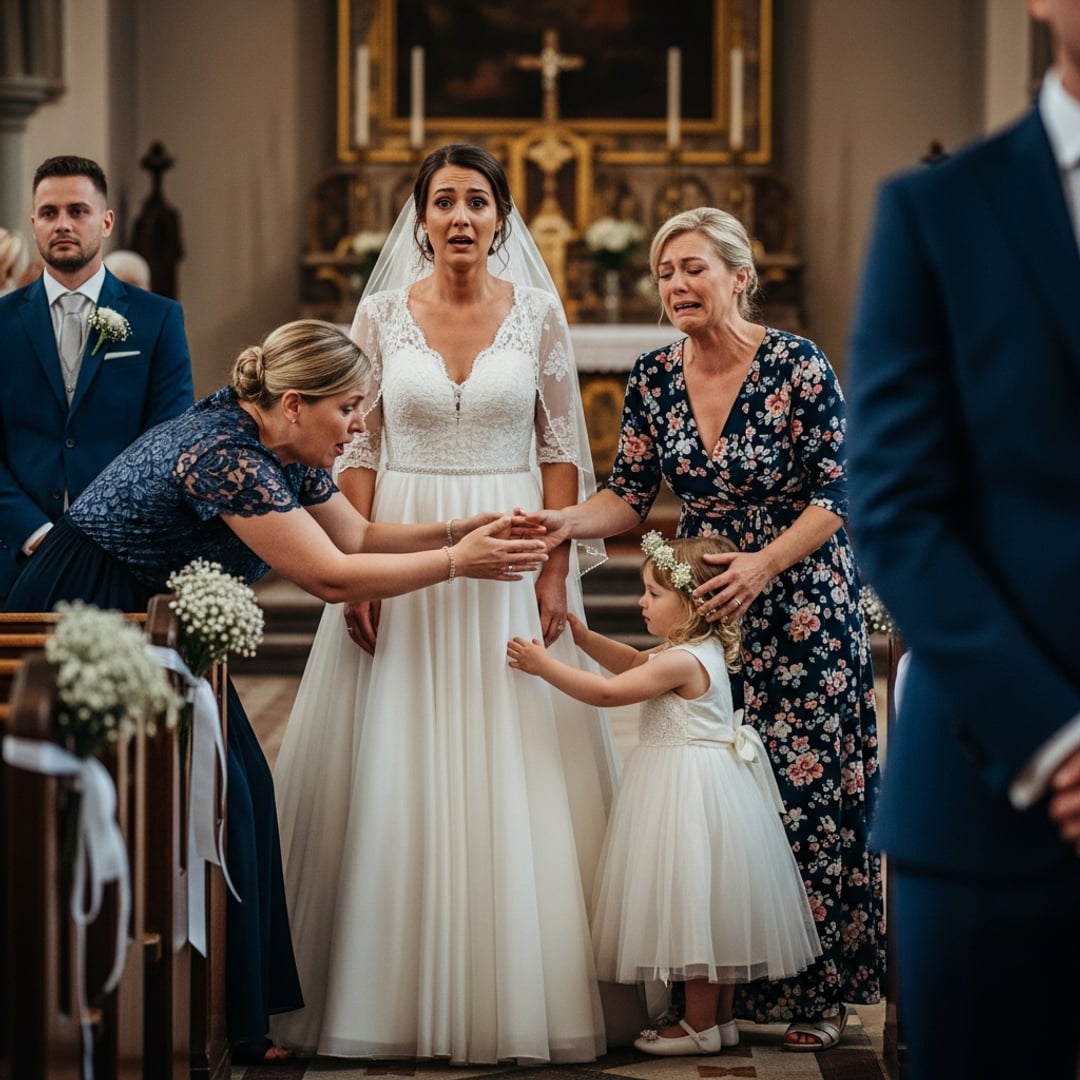 A Wedding Day Shock: A Cry From the Back, and the Truth That Changed Everything!