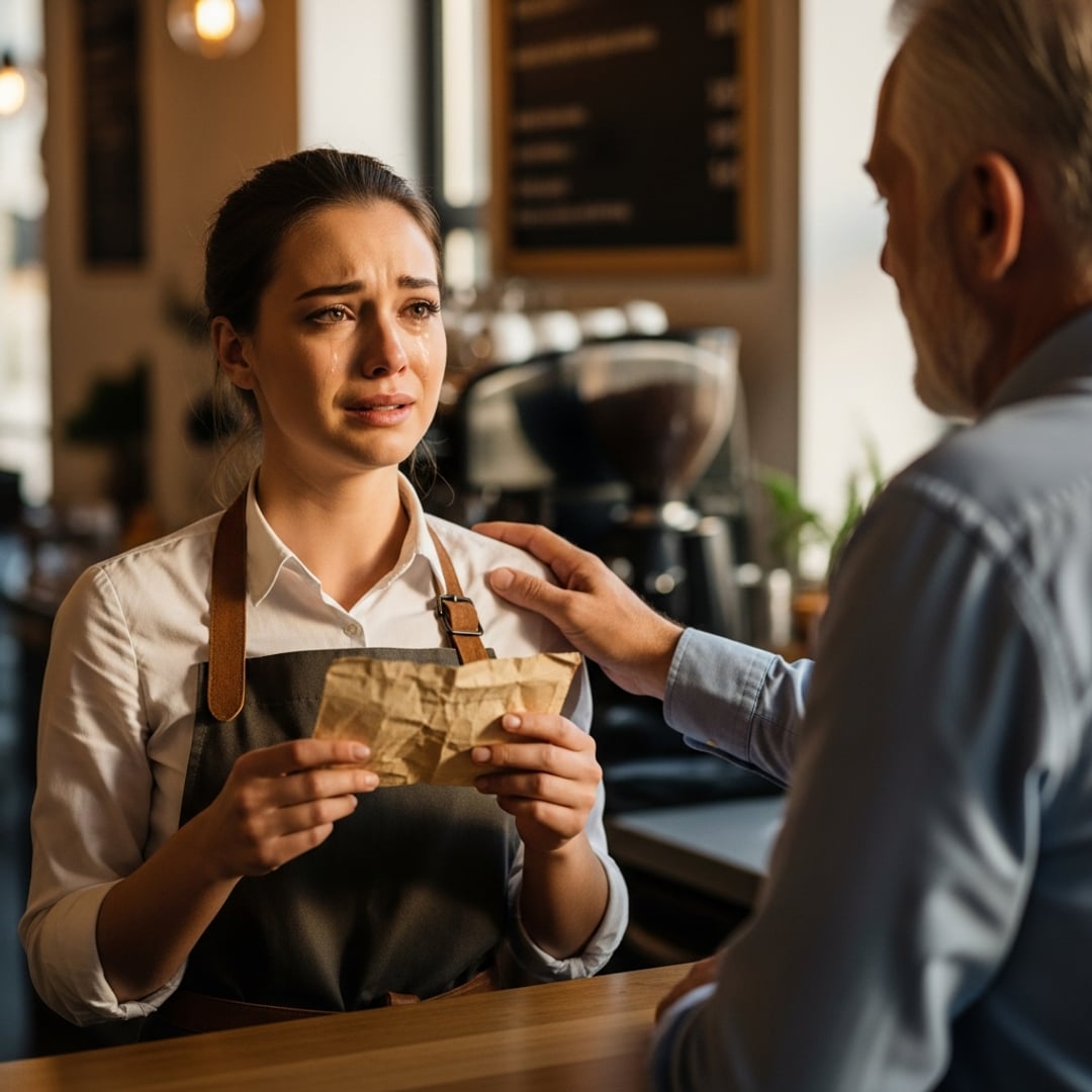 I served a lonely old man coffee every day for five months. What he left me CHANGED MY LIFE FOREVER!