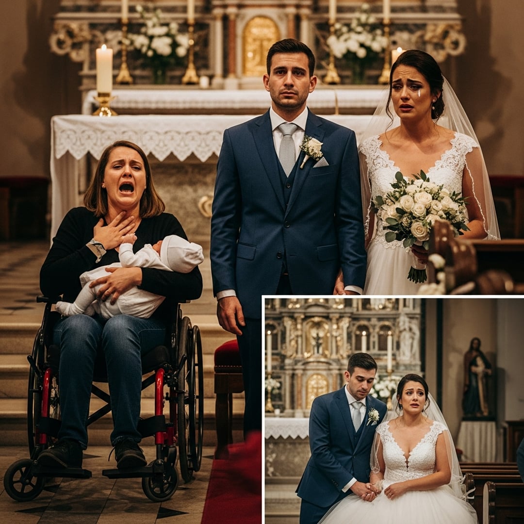 My Wedding Day Nightmare: A Mysterious Woman in a Wheelchair Stopped My Wedding and Revealed My Fiancé's Dark Secret
