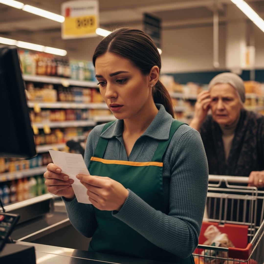 I was a cashier, and a simple note in a customer's grocery bag made me SCREAM — what I discovered CHANGED EVERYTHING about her family and my life forever!
