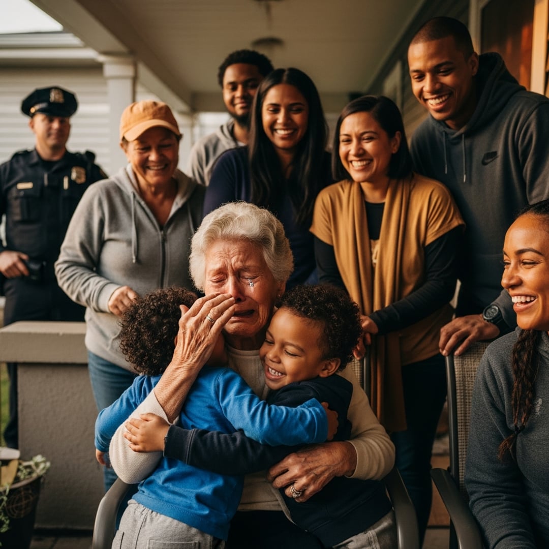 My Six-Year-Old Emptied Her Piggy Bank for an Elderly Neighbor — The Whole Town Showed Up on Our Porch, and the Police CHANGED EVERYTHING!