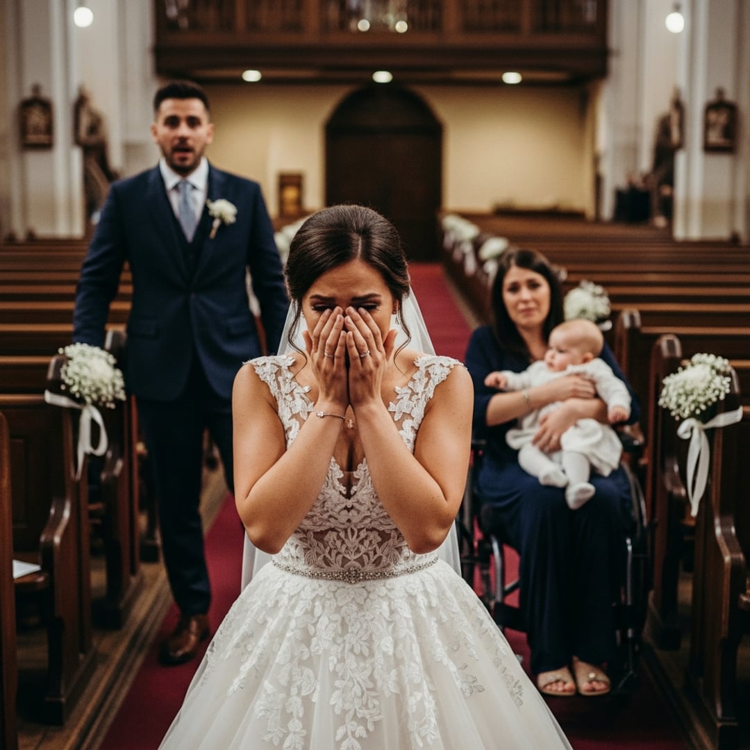 My Wedding Day Nightmare: A Woman in a Wheelchair Crashed My Ceremony With a Baby – What She Said Destroyed My World!