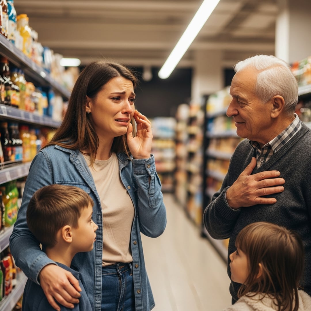 A Stranger Paid For My Groceries—Then Revealed a Family Secret That Changed Everything