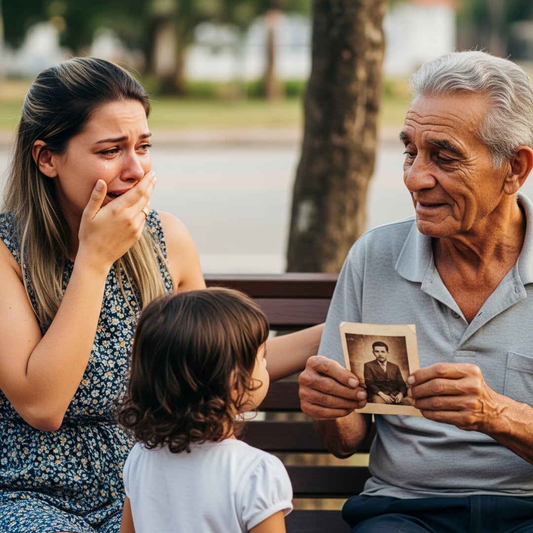 My 5-Year-Old Asked a Stranger in the Park About His Old Photo — What He Revealed SHATTERED My World, Then REBUILT It!