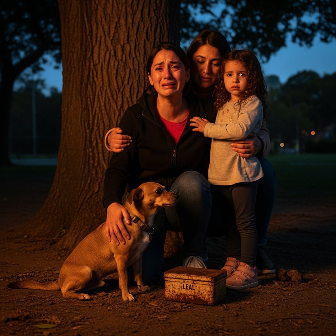 My Dog Refused to Leave This Spot in the Park for Hours – What He Was Protecting Underneath Changed My Life FOREVER!