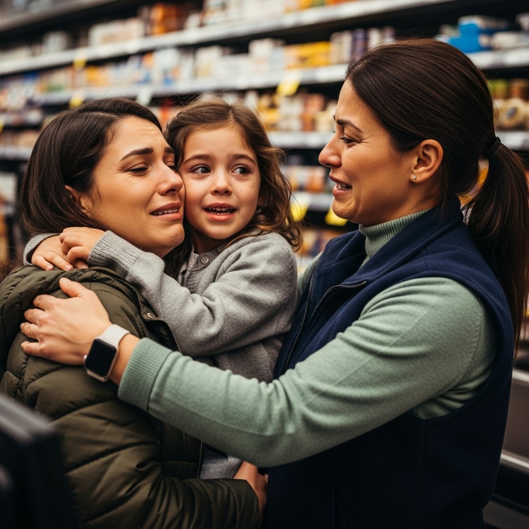 I was just a cashier, watching a young mother with an empty cart. What she did in 30 seconds made me stop everything and change her life FOREVER.