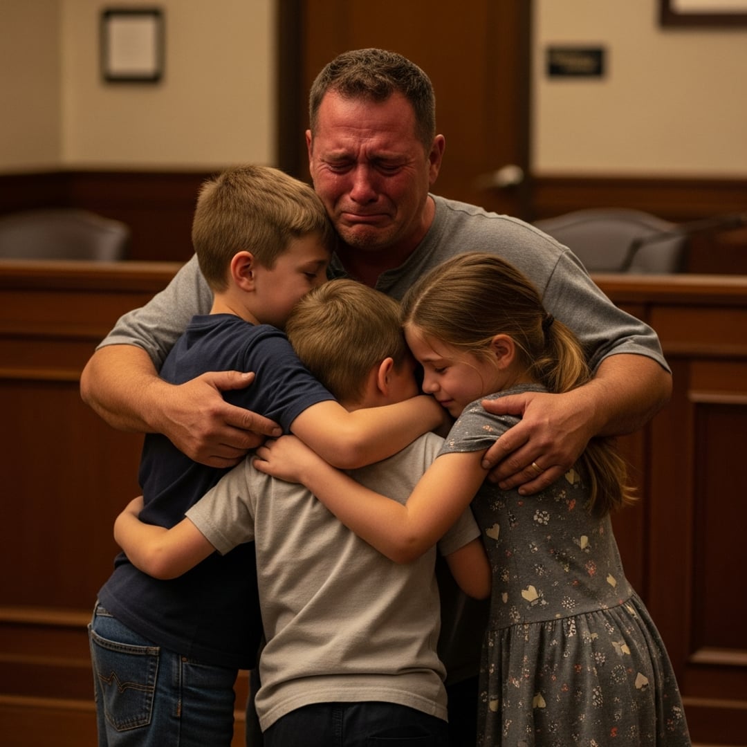 I'm a Trucker Widower, and What a Freezing Stranger Did in Court Three Days After I Saved Him in a Blizzard CHANGED EVERYTHING!