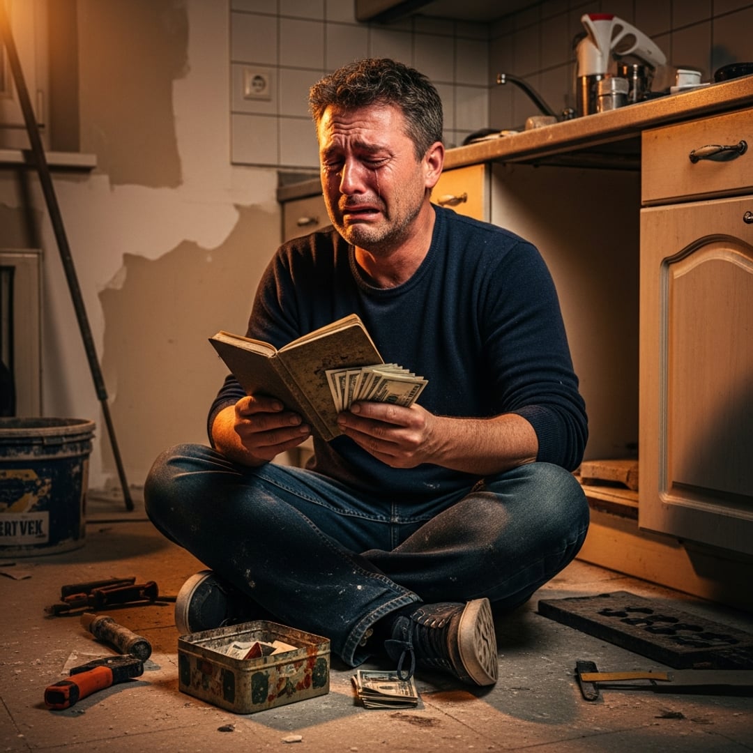 A Secret Behind the Kitchen Wall: My Late Wife's Hidden Dream Left Me Speechless