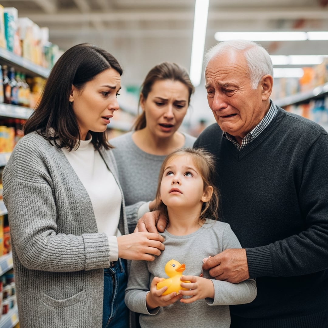 My 5-year-old asked a stranger about her rubber ducky — what he said shattered my world but healed my soul.