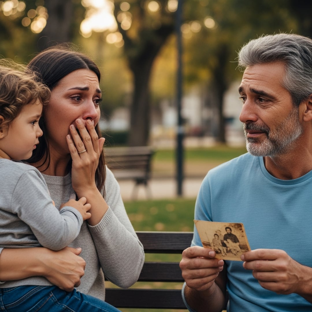 My 5-year-old asked a stranger in the park why he was crying — but his answer UNLOCKED a family secret that CHANGED EVERYTHING forever!