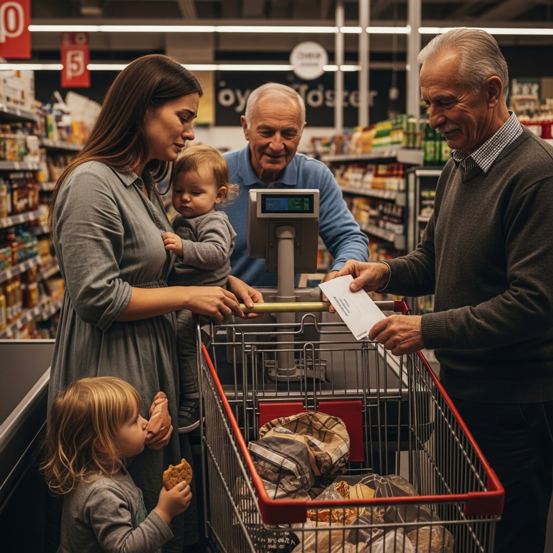 The Mysterious Note That Changed Everything: How a Stranger at the Supermarket Saved My Life!
