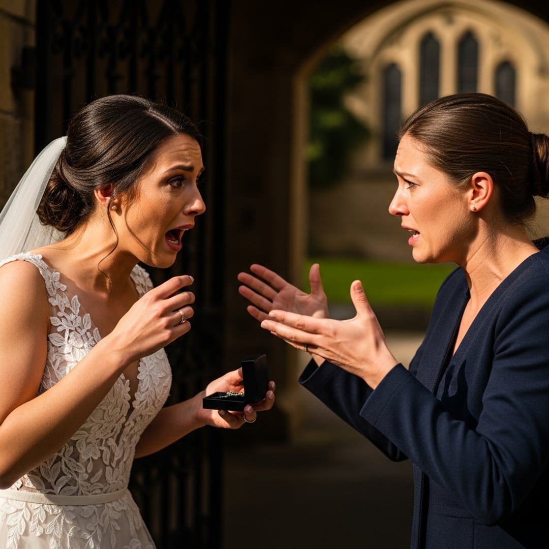 I Gave My Grandfather's Engagement Ring to a Stranger at the Church Gate, Moments Before Her Wedding — And What She Told Me SHATTERED My World.
