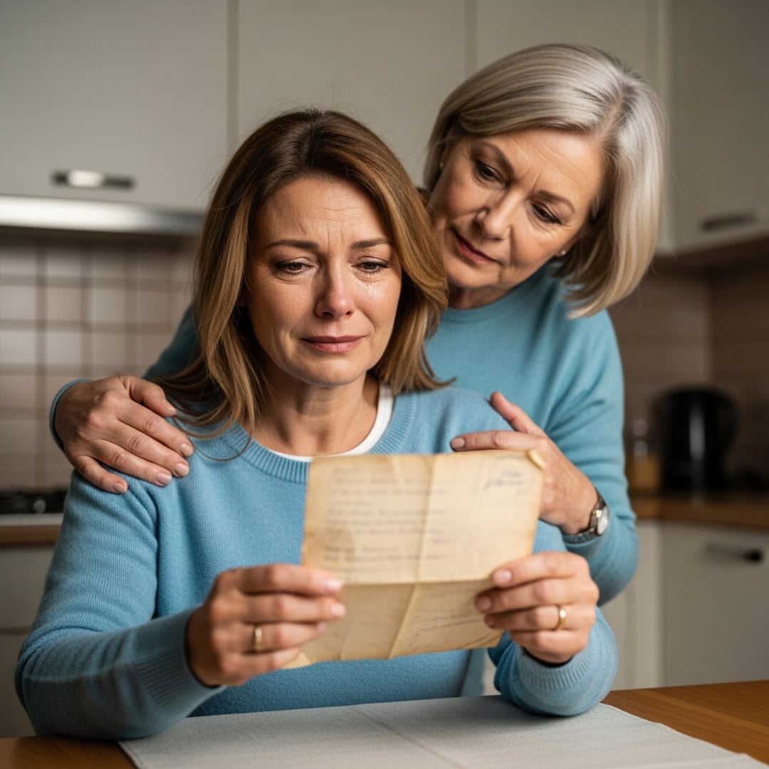 Uncovering My Late Husband's Secret: A Crumpled Letter Changed Everything I Thought I Knew About Our Love Story!