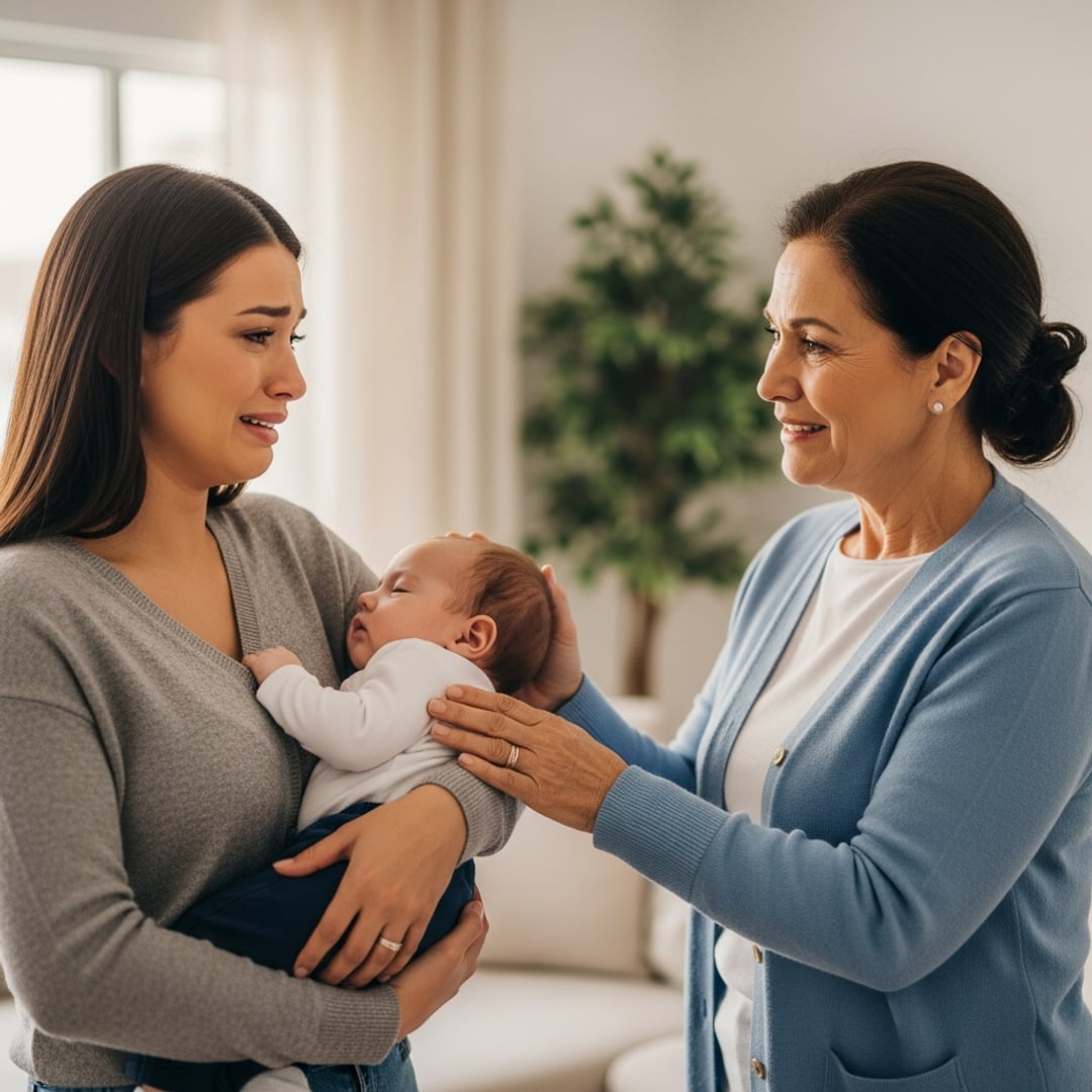 My Crying Baby, Three Mocking Men, and the Stranger Who Changed Everything: A Black SUV Pulled Up Three Days Later, and My Life Was Never the Same.