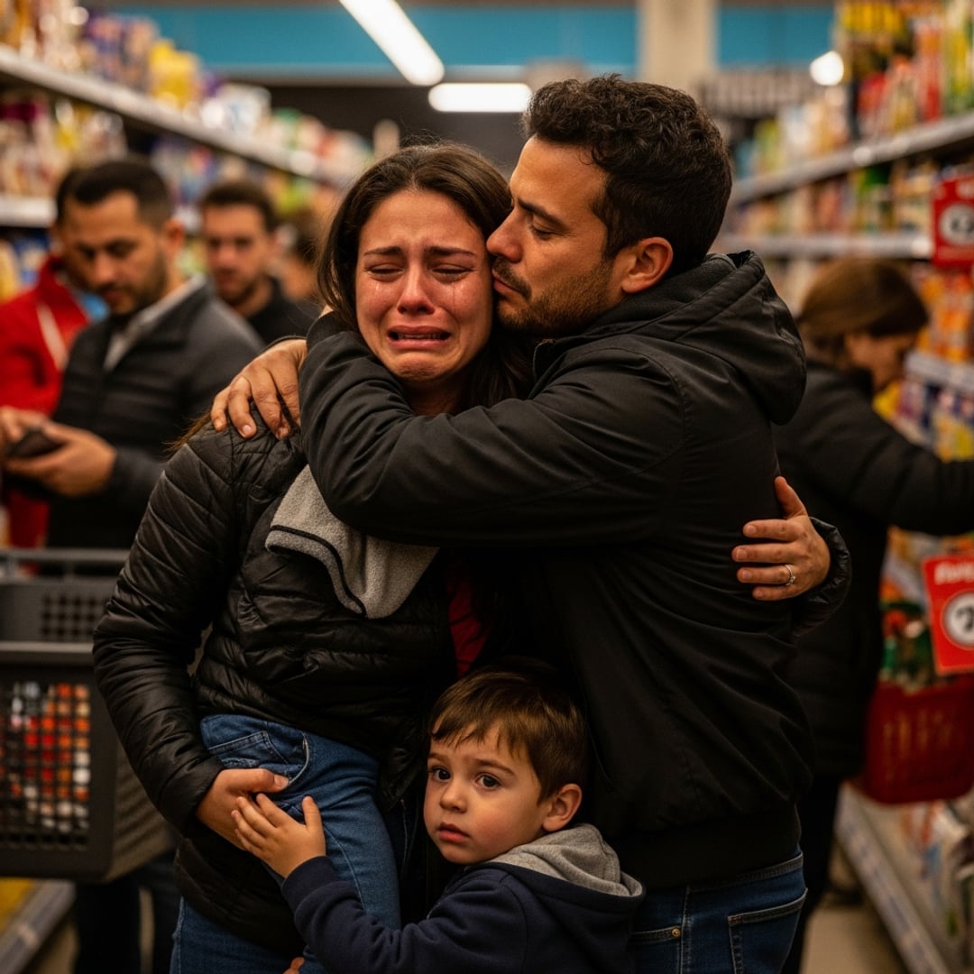 My Son Was Starving, And The Cashier Shouted My Name. Then A Stranger Stepped In — And My Life Changed Forever!