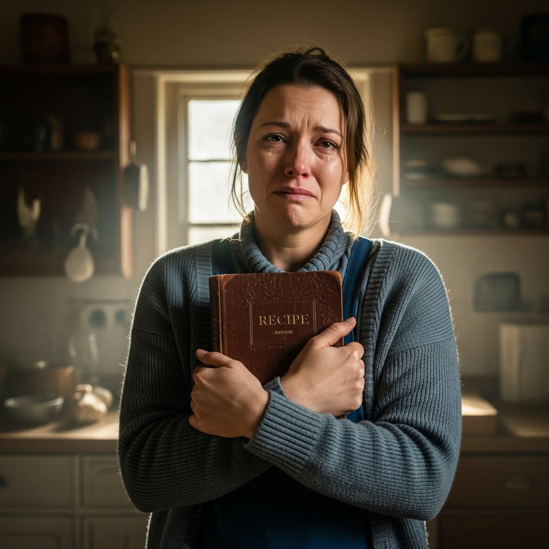 I was grieving my estranged father, clearing out his old farm, when a secret recipe book REVEALED a love I never knew existed — and CHANGED everything.