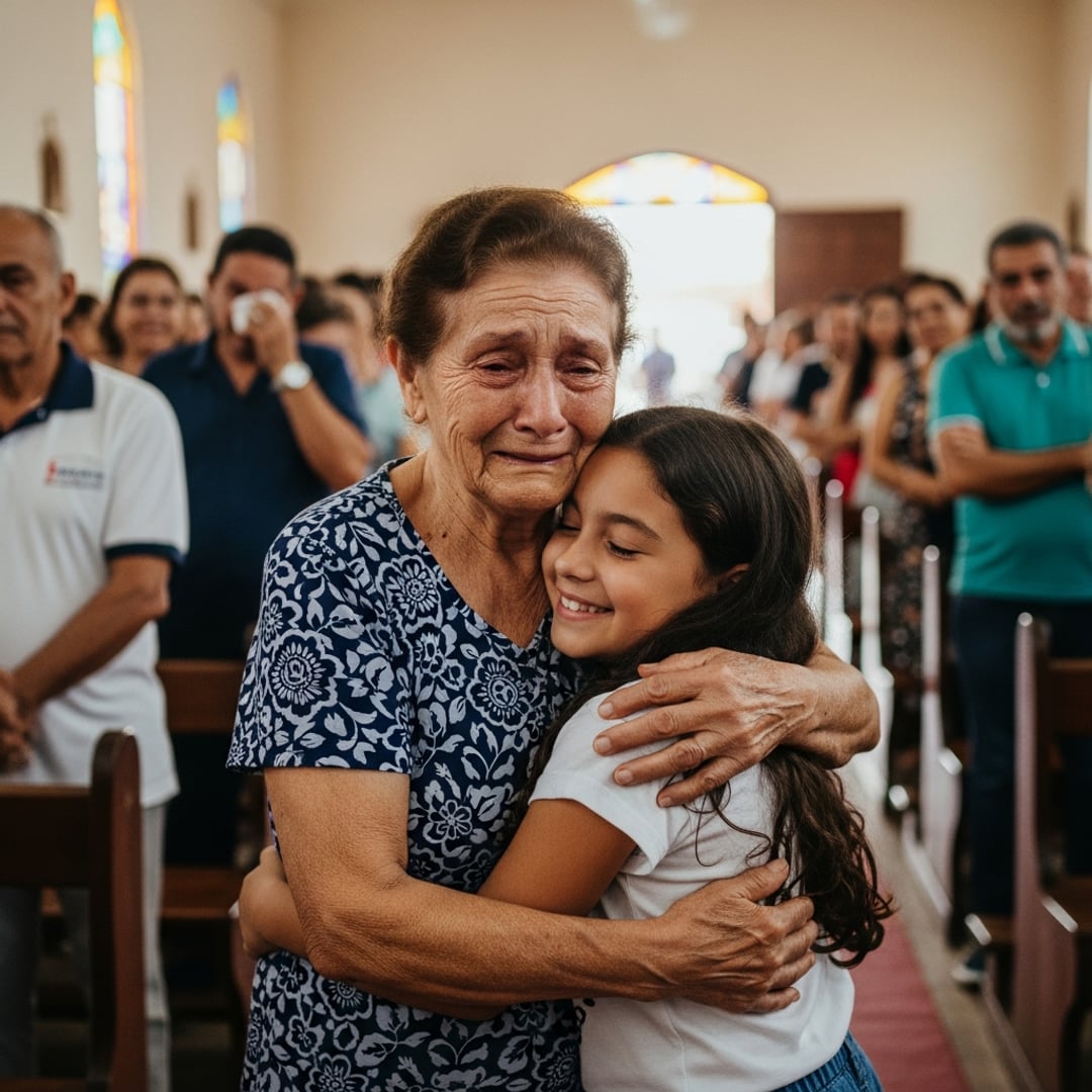 My 7-year-old emptied her piggy bank for our neighbor, and what she said AFTERWARDS changed our ENTIRE town forever