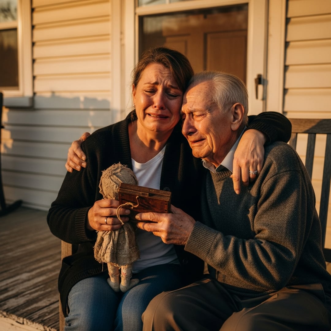 I Swept My Estranged Dad's Porch After 15 Years — What He Hid Made Me Weep for Days