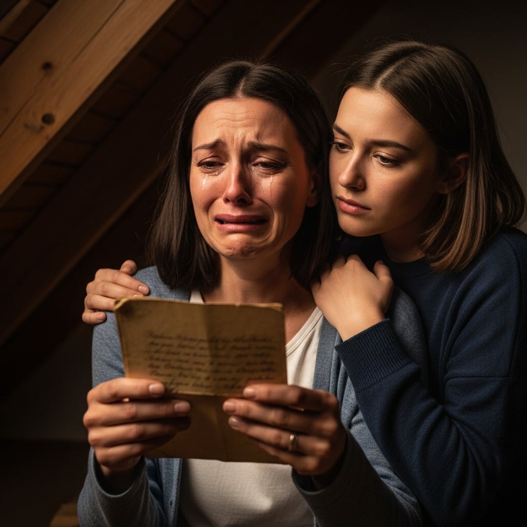 I Found a Hidden Box in My Late Mother's Attic and What Was Inside Revealed a SHOCKING Secret About My Husband!
