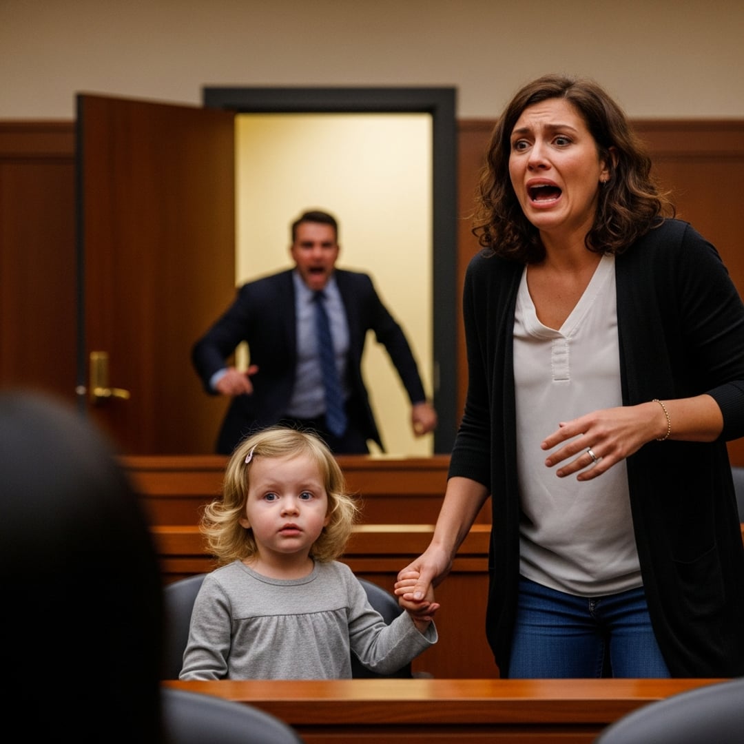 A complete stranger burst into court and yelled 'STOP!' as I was adopting my daughter. What he revealed left me absolutely shattered...