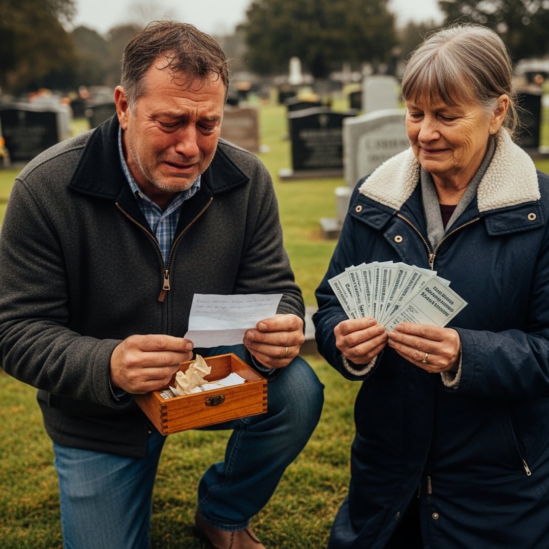 A Strange Woman Crashed My Brother's Funeral With an Old Box — What It Revealed About Him Left Me Speechless!