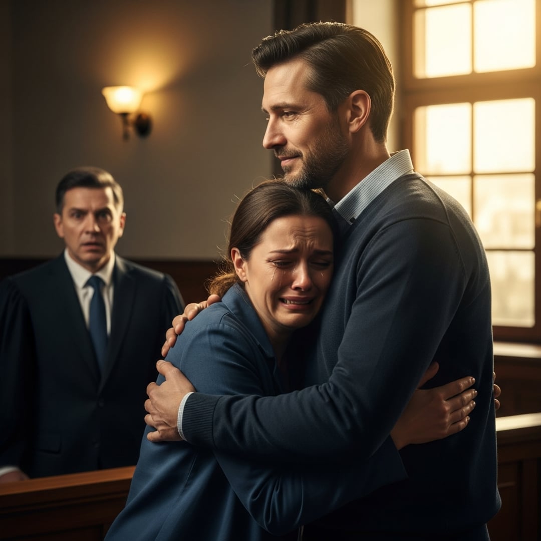 A Widow, a Snowstorm, and a Courtroom Twist: How Saving a Stranger on the Road Changed Everything!