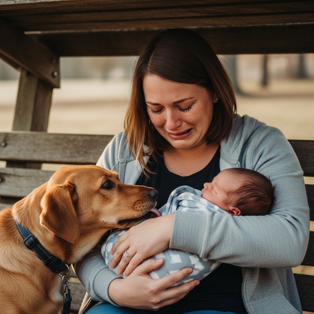 My Loyal Dog Refused to Leave a Park Bench for Three Days — What He Was Guarding Made Me Cry and Changed Everything!