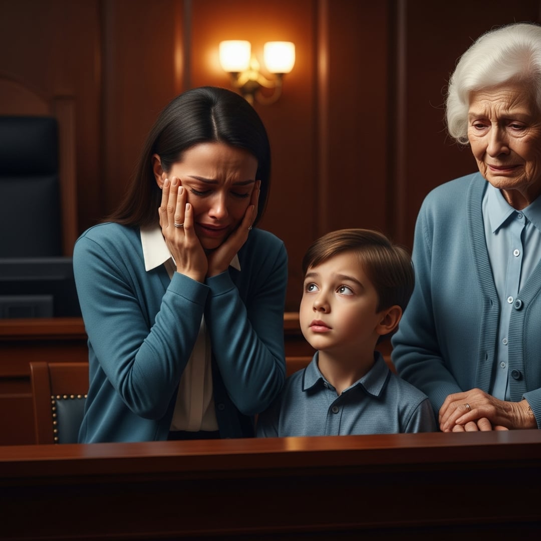 My heart was set on adopting a 7-year-old boy, but then a woman burst into the courtroom, shouting words that changed EVERYTHING!