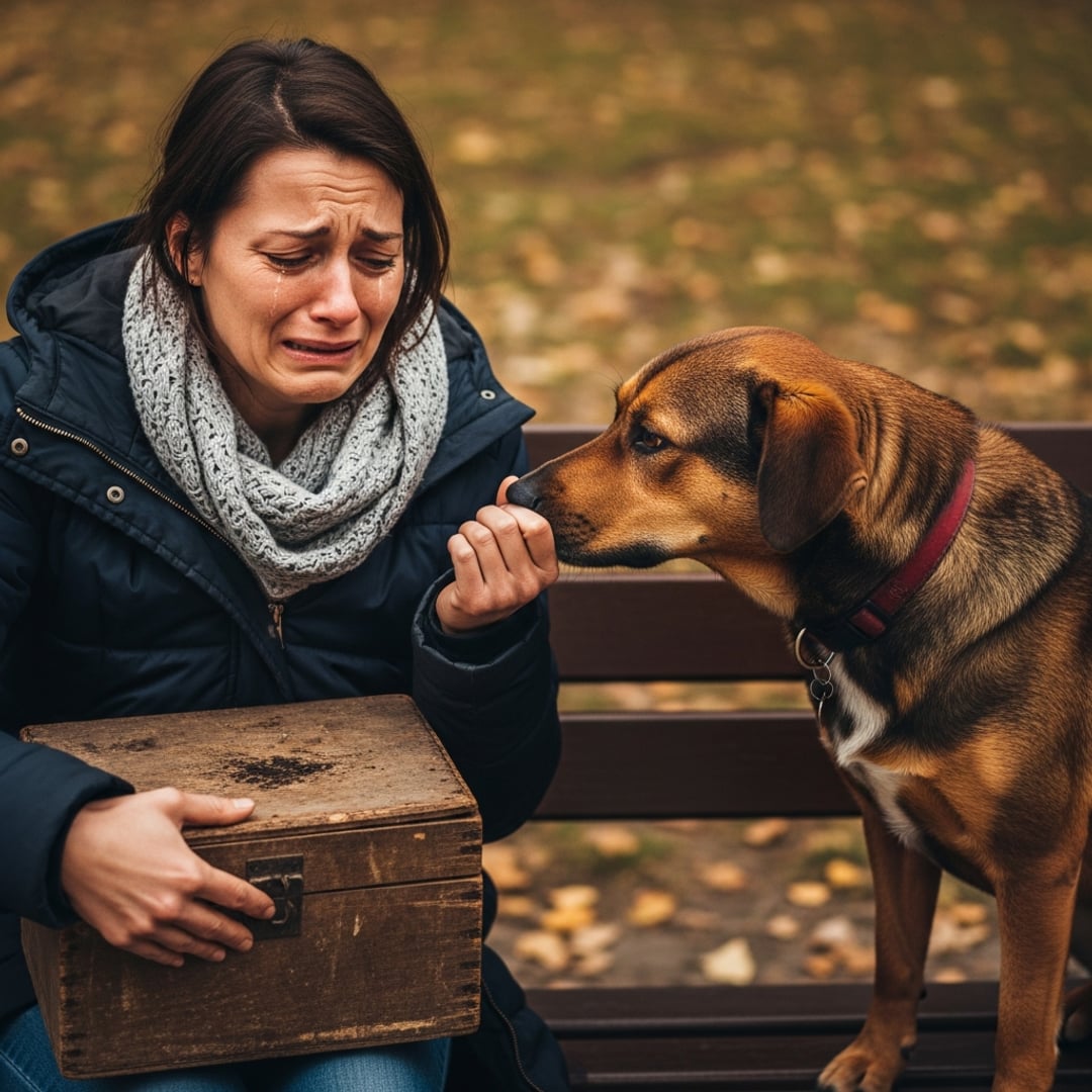 My Dog Barked at an Empty Park Bench for Three Days Straight — What He Dug Up Wrecked My World.